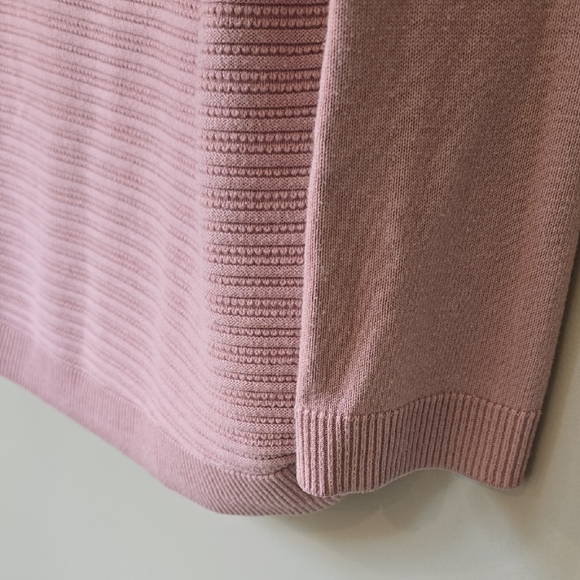 Hilary Radley Soft Pink V-Neck Sweater – Women's XL - Picture 7 of 8